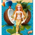 Golden lejiafen tongle sirne princesse poupes enfants filles jouets eau jouant poupes a la main