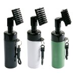 Golf - set de nettoyage de golf : brosse moussante pour club de golf avec rservoir d'eau + clip magntique ...