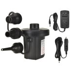 Gonfleur electrique 2 voies dflateur pompe a air 12v ac / dc matelas pneumatique camping piscine gonflable ...