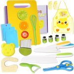 Gothicana by emplot de 20 couteaux de cuisine pour enfants, kit couteaux de scurit pour couper fruits ...