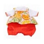 Gotz fruity combinaison taille m (ensemble de vtements fruits pour poupes gotz 42 - 46 cm)