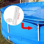 Goupilles de joint de piscine en plastique abs 6cm / 2, 36 pouces, ensemble de bouchons pour pi�ces de ...
