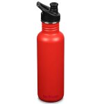Gourde inox classique 800 ml bouchon sport tiger lily - klean kanteen