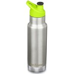 Gourde inox isotherme 355 ml bouchon sport brushed stainless - klean kanteen