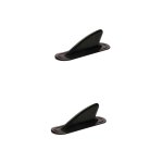 Gouvernail de poupe d'aileron de bateau gonflable pour planches de sup sparateur d'eau amovible pour ...