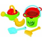Gowi - 558 - 36 - jeu d'eau et de plage - seau + arrosoir - 6 pi�ces