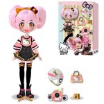 Gp toys hello kitty poup�e 4sf - golden diva avec roller