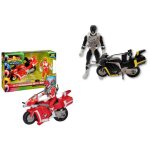 Gp toys power rangers - v�hicule avec fonction et figurine 15 cm - asst