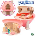Gp toys les schtroumpfs - maison magique (avec cl�, 1 figurine et des accessoires) - asst