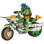 Gp toys tortues ninja - vehicule deluxe avec figurine 12 cm - leonardo