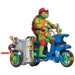 Gp toys tortues ninja - vehicule deluxe avec figurine 12 cm - raphael