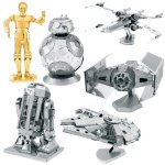 Graine cr�ative - 6 maquettes m�talliques 3d star wars - graine cr�ative