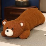 Grand animal lapin oreiller peluche ours rose cochon poupe fille sommeil confort marionnette poupe ...