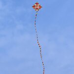 Grand cerf - volant amusant, lion chinois de dessin anim, jouet de plage pour enfants