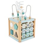 Grand cube d'activits bois fsc - biche ella scandi