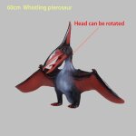 Grand dinosaure de simulation 24cm, mod�le de tyrannosaure, pince sonore, jouet pour enfant, cadeau pour ...