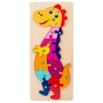 Grand fermoir dinosaure puzzle 3d en bois, jouets pour enfants, education et education précoce, blocs ... Grand fermoir dinosaure puzzle 3d en bois, jouets pour enfants, education et education précoce, blocs ...