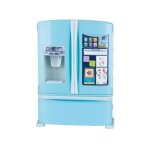 Grand frigo americain realiste avec sons 28x12x38cm - mon refrigerateur - appareil cuisine enfant + 1 ...