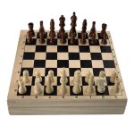 Grand jeu d'chiquier a fronde rapide, jeu amusant et pliable pour les ftes en famille