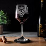 Grand verre a vin avec motif de lion grav - pour les amateurs de lion - grand verre a vin tallo - cadeau ...