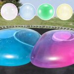 Grande boule à bulles magique de 130 cm, ballon gonflable transparent (1 pièce) - rose Grande boule à bulles magique de 130 cm, ballon gonflable transparent (1 pièce) - rose