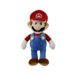 Grande peluche super mario 60 cm - plombier pour mario - set doudou xl classique enfant et 1 carte offerte ...