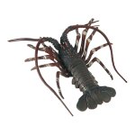 Grande simulation de homard en plastique, mod�le de poisson, sc�ne de restaurant, d�coration, figurines ...