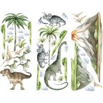 Graz design sticker mural xxl motif dinosaure jungle plantes volcan arbre décoration murale pour chambre ... Graz design sticker mural xxl motif dinosaure jungle plantes volcan arbre décoration murale pour chambre ...
