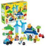Green town mega bloks - ville verte - coffret de construction maison ecologique
