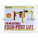 Greenlight collectibles 1 / 18 - 13583 - accessoires pont elevateur 4 colonnes - shell - greenlight Greenlight collectibles 1 / 18 - 13583 - accessoires pont elevateur 4 colonnes - shell - greenlight