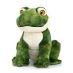 Peluche eco - responsable grenouille