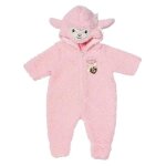 Grenouillère de poupée baby annabell deluxe sheep onesie - zapf - rose - 3 ans - enfant - fille Grenouillère de poupée baby annabell deluxe sheep onesie - zapf - rose - 3 ans - enfant - fille
