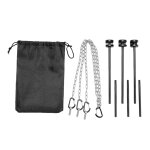 Gril amovible trépied vertical gril barbecue support en alliage d'aluminium support de trépied de barbecue ... Gril amovible trépied vertical gril barbecue support en alliage d'aluminium support de trépied de barbecue ...
