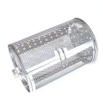 Grille de cuisson pour barbecue en acier inoxydable - ronde feu camp batterie cuisine pique - nique camping ...