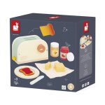 Grille - pain en bois fsc, 10 accessoires multicolore