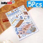 Gros 3d pet autocollant aménagement paysager mignon dessin animé scène de poche bricolage cabine autocollants ... Gros 3d pet autocollant aménagement paysager mignon dessin animé scène de poche bricolage cabine autocollants ...