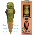Grow with the flow piques d'arrosage automatique en terre cuite plante d'intrieur amusante pour les ...