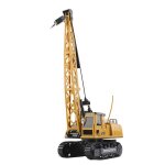 Grue de construction electrique tlcommande 12ch, son de musique, lumire colore, rotation a 680 degrs ...