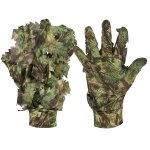 Guguluza - gants de camouflage en cuir chevelu 3d, gants confortables et durables, pour la chasse en ...