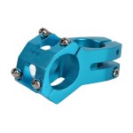 Guidon de vlo de montagne en alliage d'aluminium de 31. 8mm, tige fixe, accessoire de cyclisme (bleu) ...