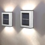 Guirlande solaire led impermable pour l'extrieur, luminaire dcoratif d'extrieur, idal pour un jardin ...