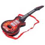 Guitare electrique a 4 cordes, instrument de musique, jouet educatif, cadeau pour enfants