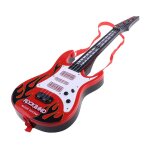 Guitare electrique a 4 cordes, instrument de musique, jouet educatif pour enfants, cadeau