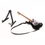 Mod�le de guitare electrique acoustique, d�cor de sc�ne de vie miniature pour maison de poup�e, 1 / 6 ...