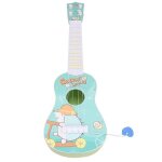 Guitare en plastique bleu ciel de qualit suprieure pour enfants, avec cordes rglables ¿ jeu sr, ...
