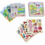 Haba bo�te de jeu magn�tique poup�e lilli � habiller