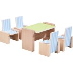 Haba little friends meubles pour maison de poup�e salle a manger