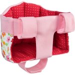 Haba si�ge v�lo pour poup�e pr� fleuri