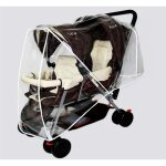 Habillage pluie poussette double housse de pluie protection poussette jumeaux avec boucle dattache Habillage pluie poussette double housse de pluie protection poussette jumeaux avec boucle dattache