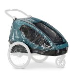 Habillage pluie pour remorque de v�lo dryk duo - hauck